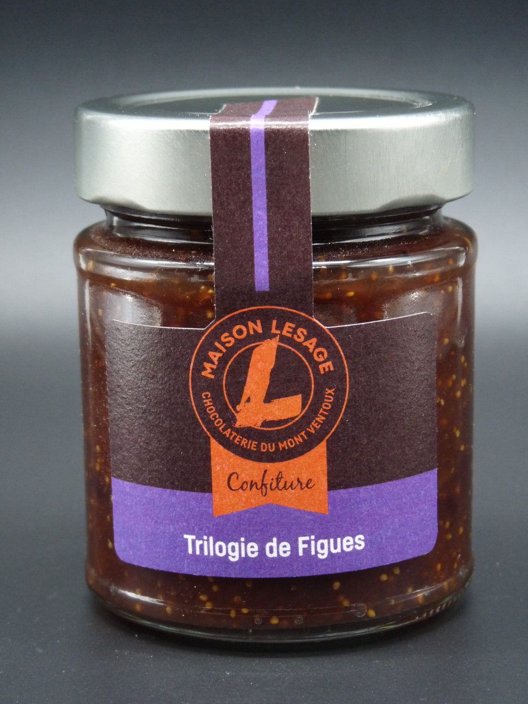 Confiture de trilogie de figues