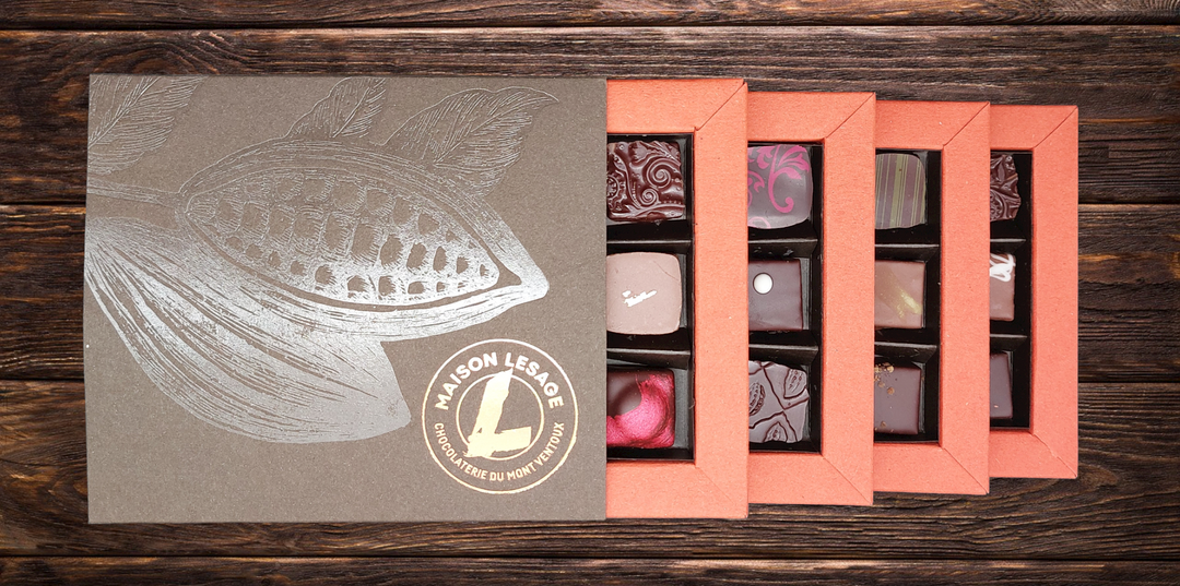 Coffret de chocolats Maison Lesage