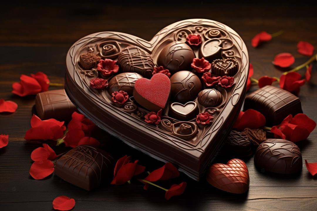 Cadeaux chocolat saint-valentin