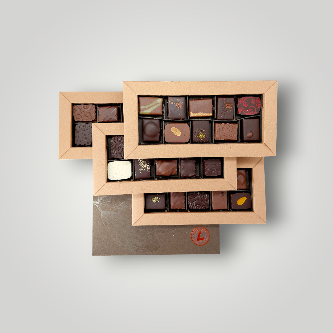 Coffret 40 pièces bonbons chocolat