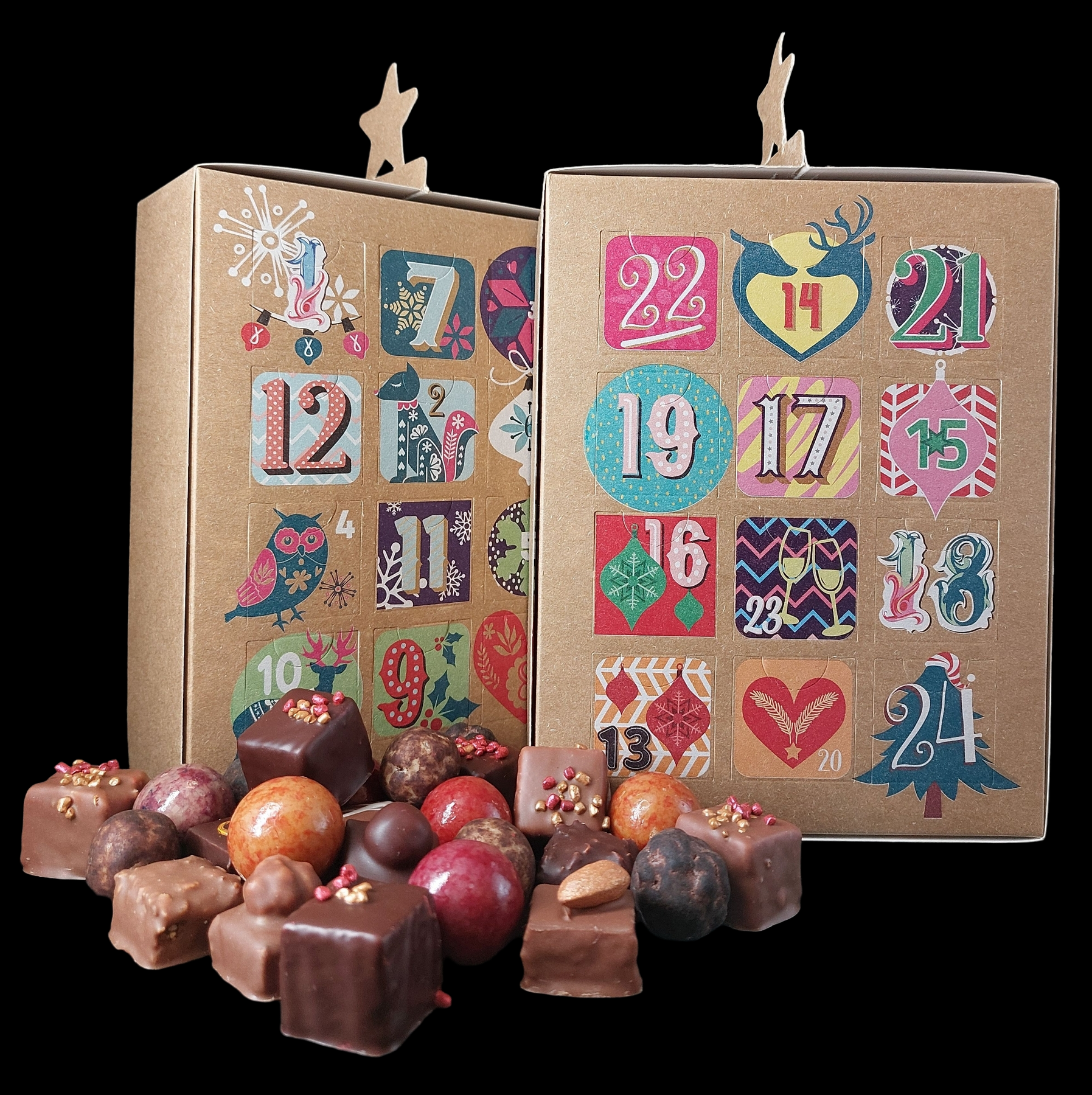 Calendrier De L'Avent Bonbons Et Gourmandises