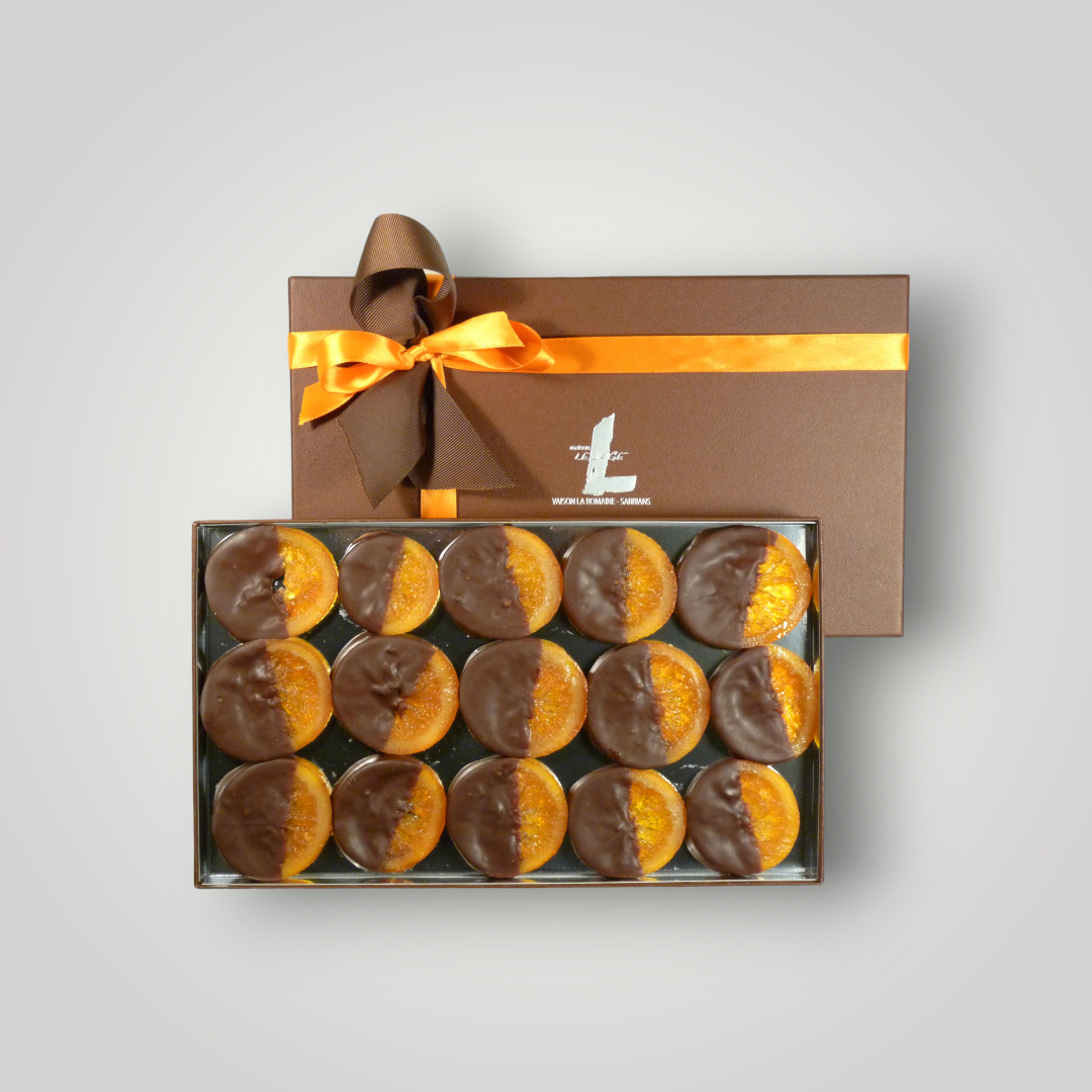 Chocolaterie artisanale Tranches d'orange Confites 150g à 6,50 €