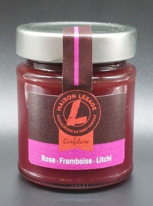 Confiture de Rose Frambroise Litchi